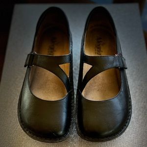 Alegria Dayna Black Mary Jane Shoes 40 - Excellent